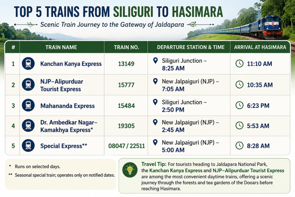 siliguri to jaldapara